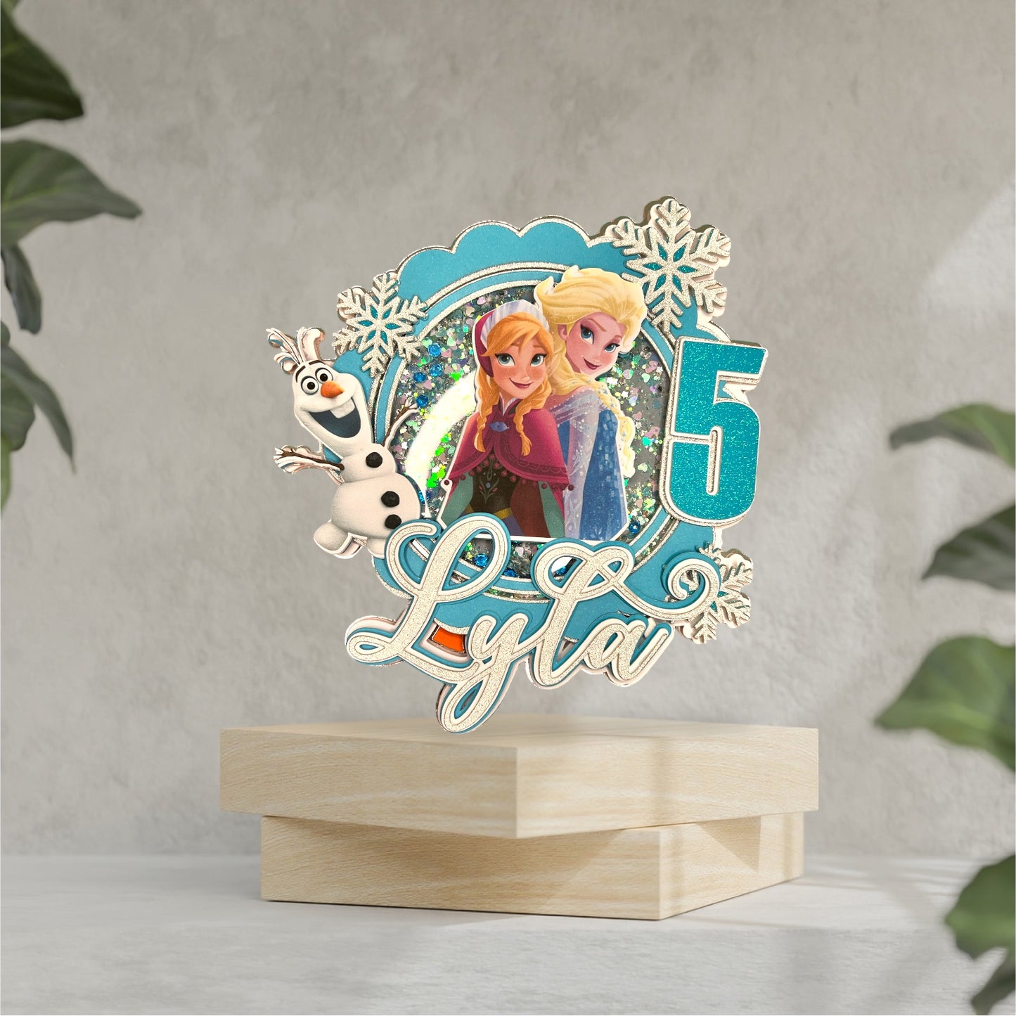 Frozen Shaker Caketopper